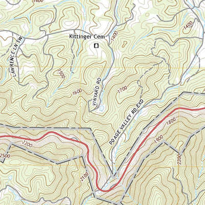 Bent Mountain, VA (2019, 24000-Scale) Preview 2