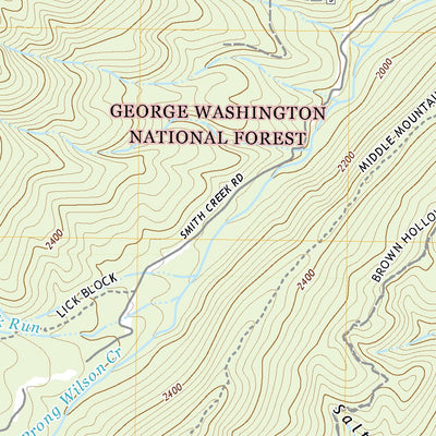 Healing Springs, VA (2019, 24000-Scale) Preview 2