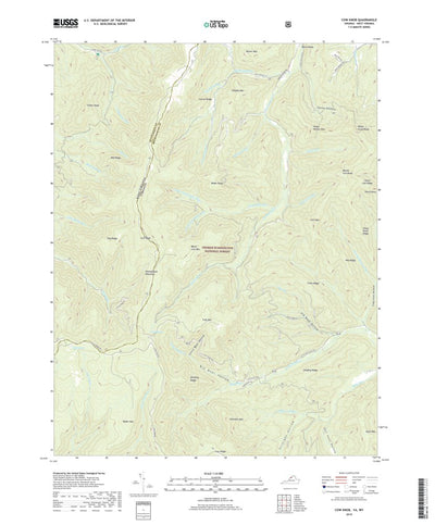 Cow Knob, VA (2019, 24000-Scale) Preview 1