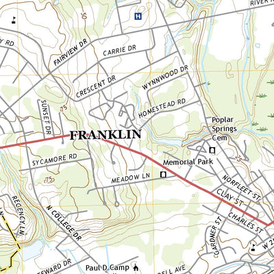 Franklin, VA (2019, 24000-Scale) Preview 2