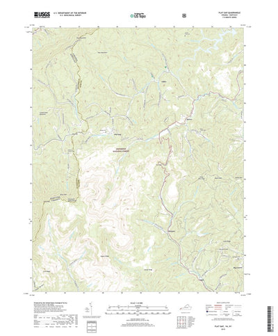 Flat Gap, VA (2019, 24000-Scale) Preview 1