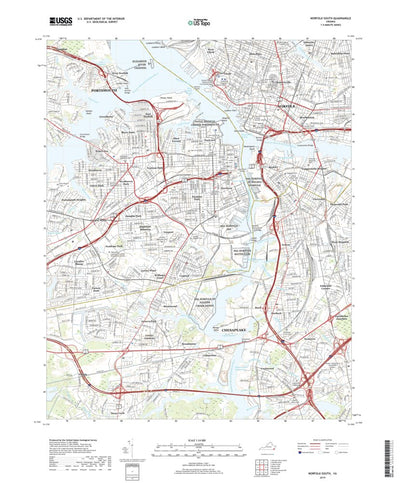 Norfolk South, VA (2019, 24000-Scale) Preview 1