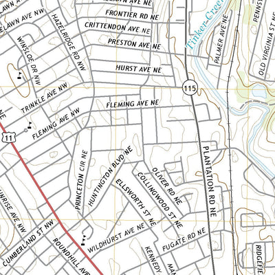 Roanoke, VA (2019, 24000-Scale) Preview 2