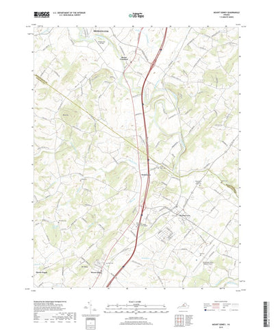 Mount Sidney, VA (2019, 24000-Scale) Preview 1