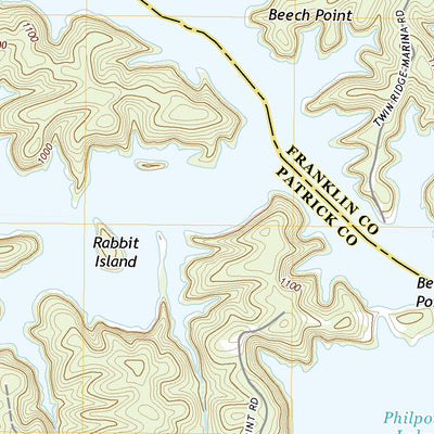 Philpott Lake, VA (2019, 24000-Scale) Preview 2