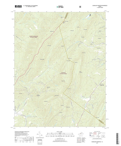 Sugarloaf Mountain, VA (2019, 24000-Scale) Preview 1