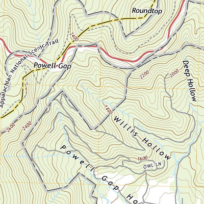 Swift Run Gap, VA (2019, 24000-Scale) Preview 3
