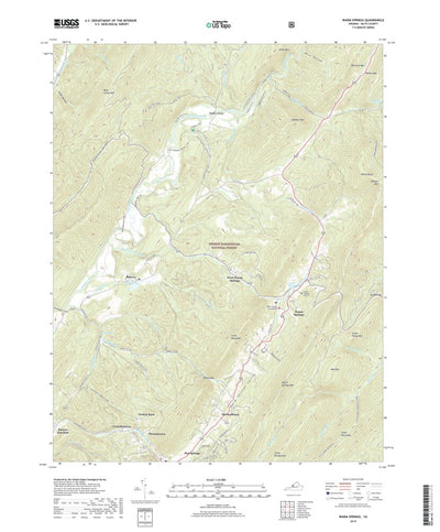 Warm Springs, VA (2019, 24000-Scale) Preview 1