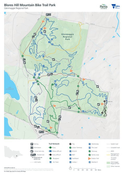 Blores Hill Mountain Bike Trail Park Visitor Guide
