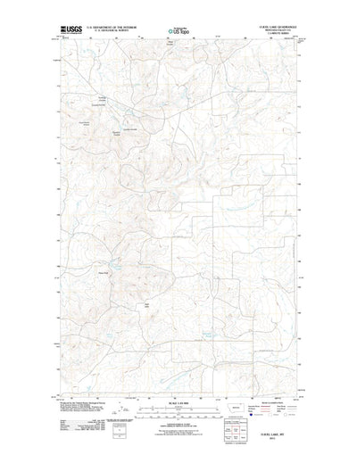 O'Juel Lake, MT (2011, 24000-Scale) Preview 1