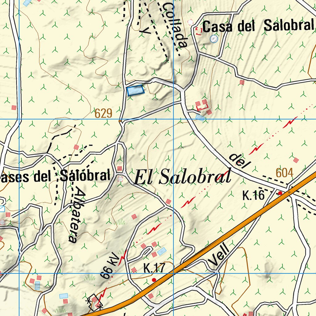 Pinoso (0870) map by Instituto Geografico Nacional de Espana | Avenza Maps