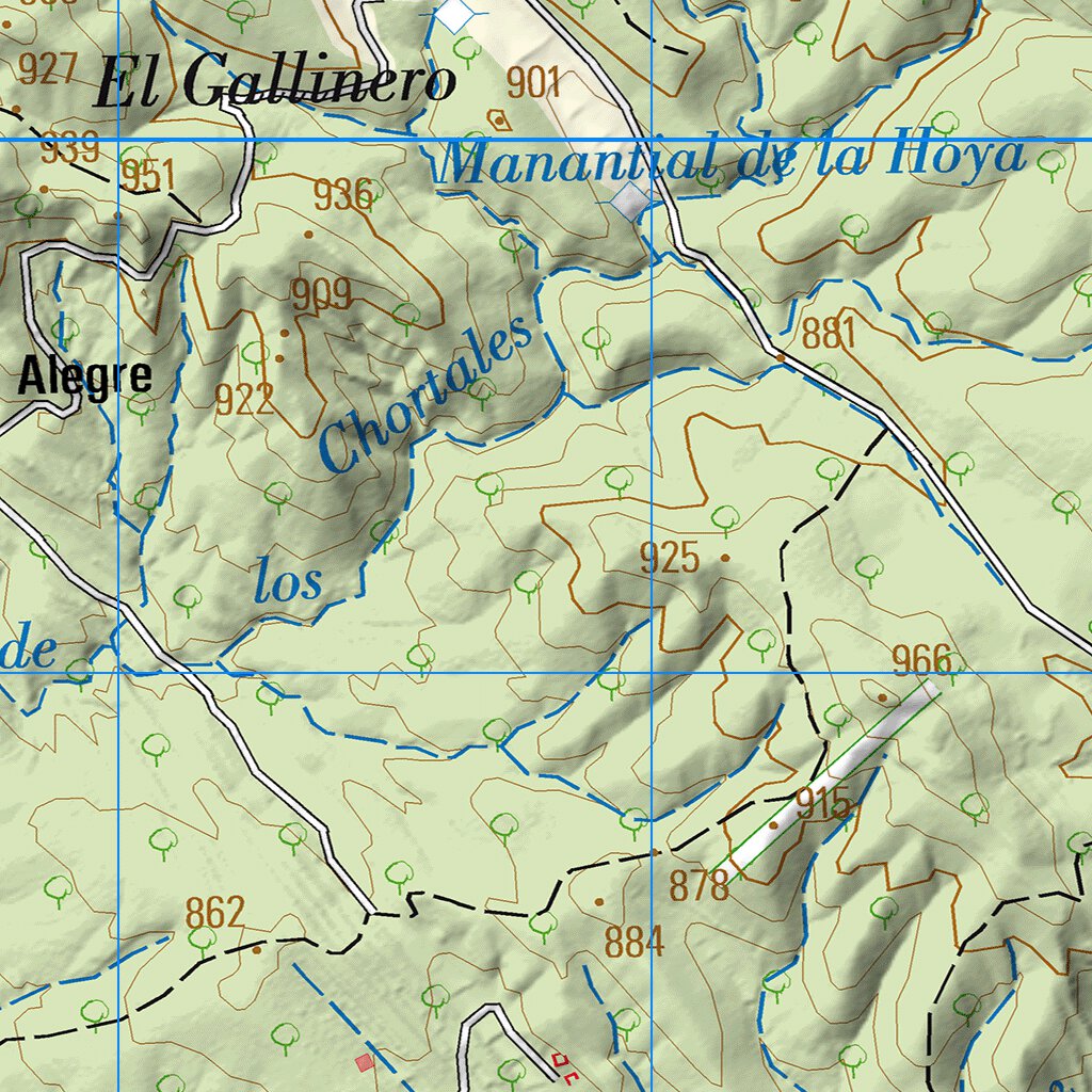 Almansa (0793) Map by Instituto Geografico Nacional de Espana Avenza Maps