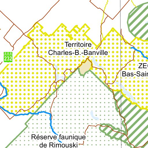 Québec Zone de Chasse 2 Map by Avenza Systems Inc. Avenza Maps