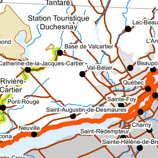 Québec Zone de Chasse 27 Map by Avenza Systems Inc. Avenza Maps