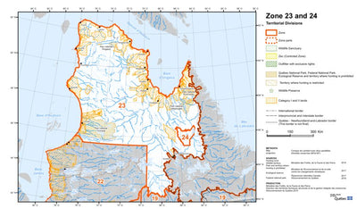Québec Zone de Chasse 23 et 24