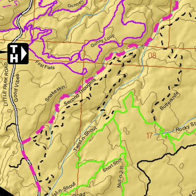 Bangs SRMA: Third Flats/Windmill Road Area Map