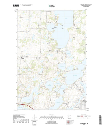 Alexandria West, MN (2019, 24000-Scale) Preview 1