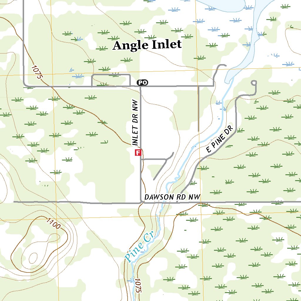 Angle Inlet, MN (2019, 24000-Scale) Map by United States Geological ...