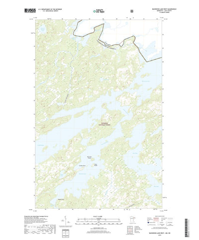 Basswood Lake West, MN (2019, 24000-Scale) Preview 1