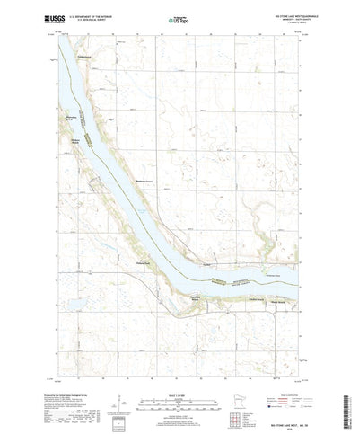 Big Stone Lake West, MN (2019, 24000-Scale) Preview 1