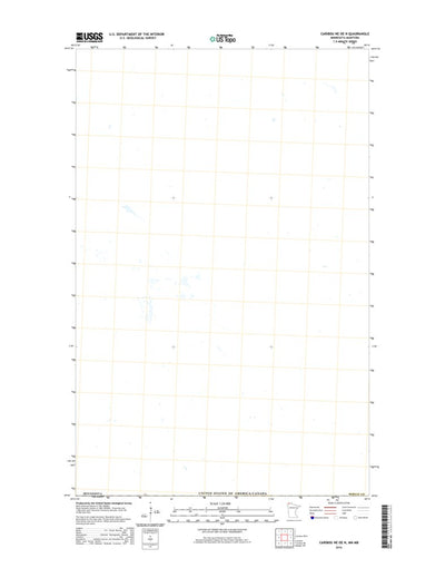 Caribou NE OE N, MN (2016, 24000-Scale) Preview 1
