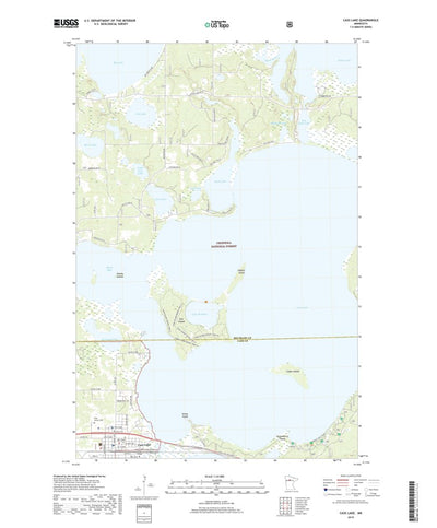 Cass Lake, MN (2019, 24000-Scale) Preview 1