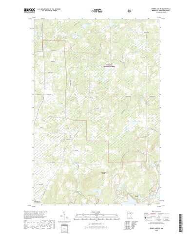 Dewey Lake SE, MN (2019, 24000-Scale) Preview 1