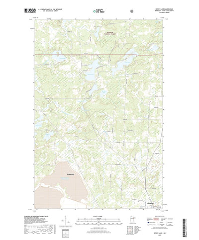 Dewey Lake, MN (2019, 24000-Scale) Preview 1