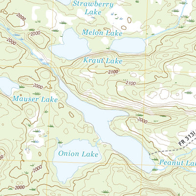 Crocodile Lake, MN (2019, 24000-Scale) Preview 3