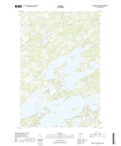 Boulder Lake Reservoir, MN (2019, 24000-Scale) Preview 1
