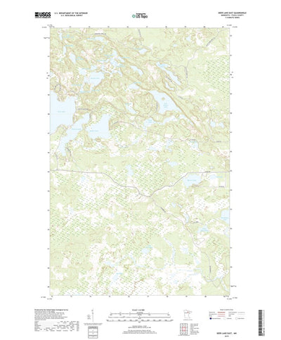 Deer Lake East, MN (2019, 24000-Scale) Preview 1
