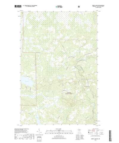 Dewey Lake NW, MN (2019, 24000-Scale) Preview 1