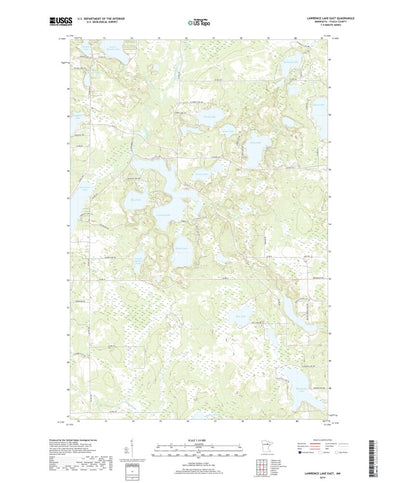 Lawrence Lake East, MN (2019, 24000-Scale) Preview 1