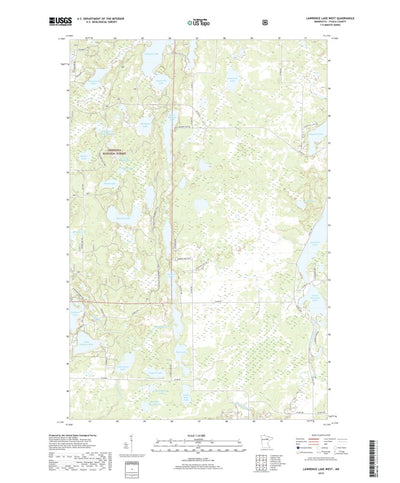 Lawrence Lake West, MN (2019, 24000-Scale) Preview 1