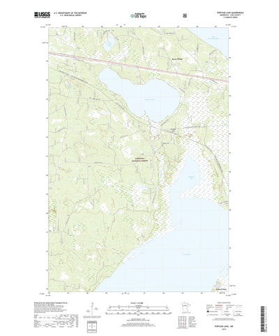 Portage Lake, MN (2019, 24000-Scale) Preview 1