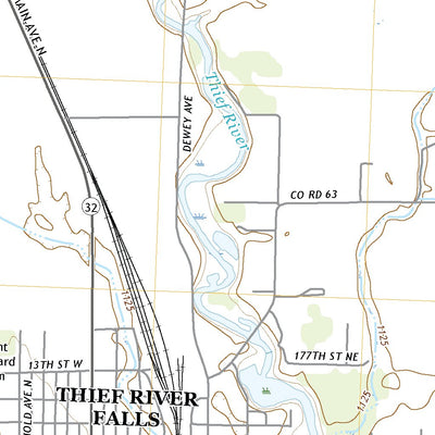 Thief River Falls NW, MN (2019, 24000-Scale) Preview 3