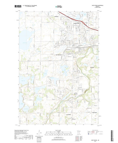 Saint Michael, MN (2019, 24000-Scale) Preview 1