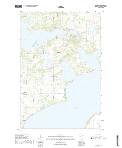 Walker Lake, MN (2019, 24000-Scale) Preview 1