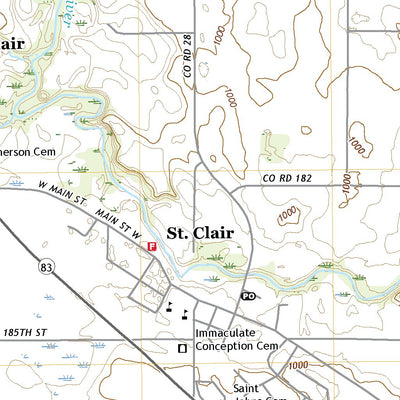 Saint Clair, MN (2019, 24000-Scale) Preview 3