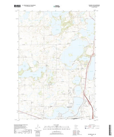 Solomon Lake, MN (2019, 24000-Scale) Preview 1