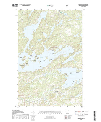 Shagawa Lake, MN (2019, 24000-Scale) Preview 1