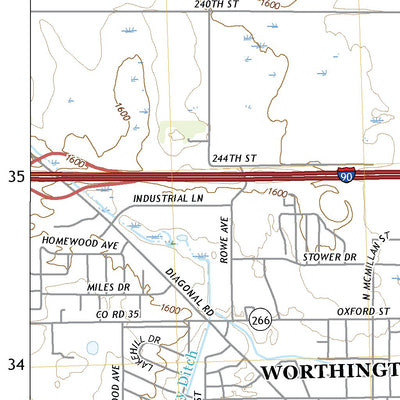 Worthington North, MN (2019, 24000-Scale) Preview 3