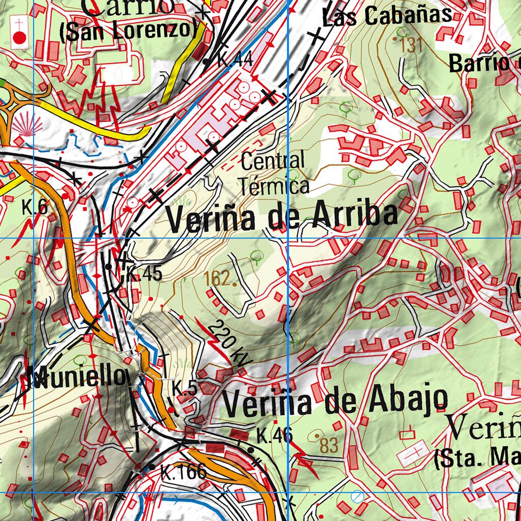 Gijón (0014) Map by Instituto Geografico Nacional de Espana | Avenza Maps