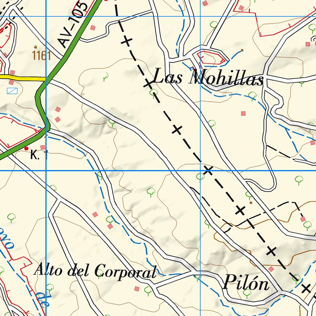Santa María del Berrocal (0529) Map by Instituto Geografico Nacional de