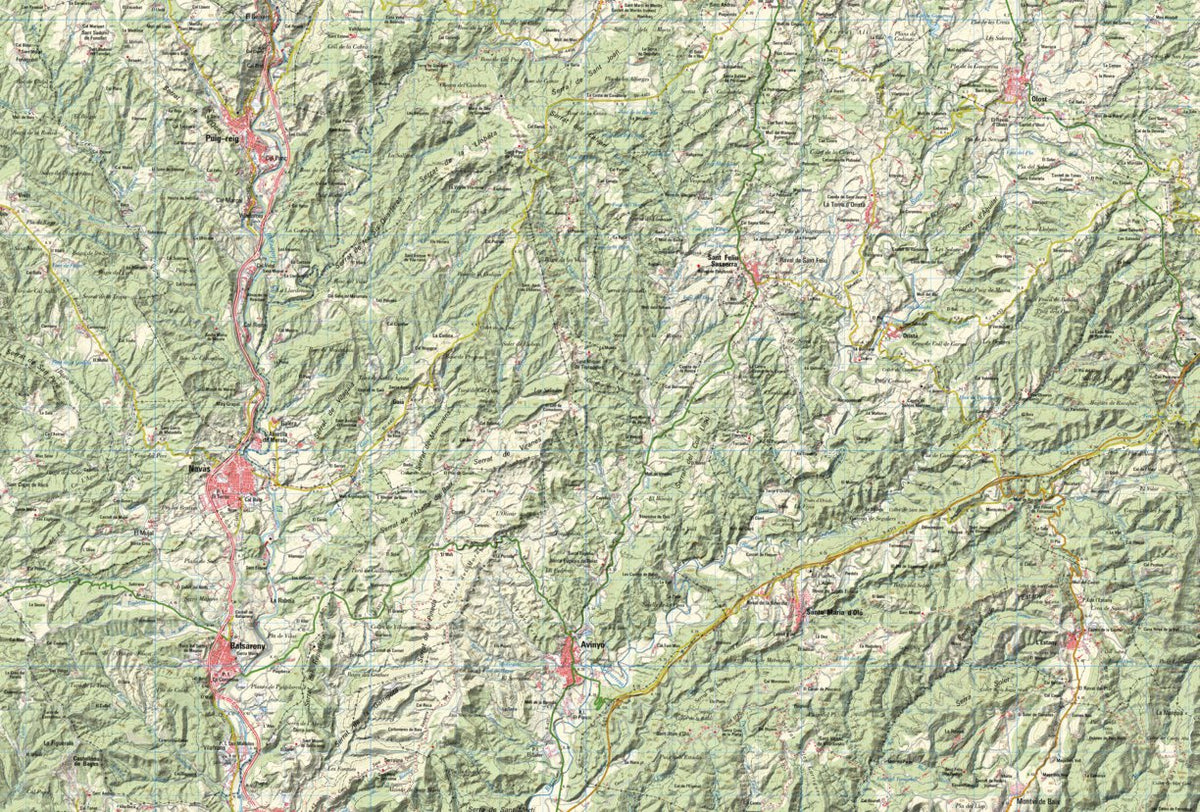 Navàs (0331) Map by Instituto Geografico Nacional de Espana | Avenza Maps