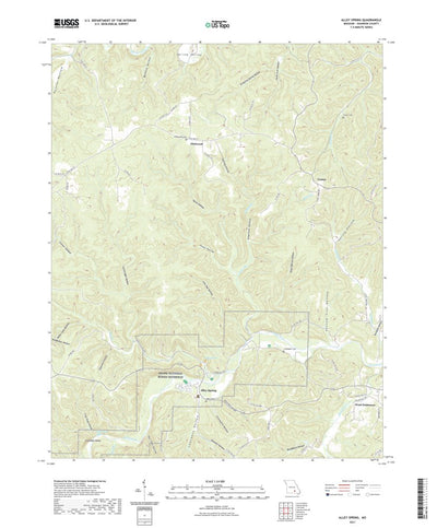 Alley Spring, MO (2021, 24000-Scale) Preview 1