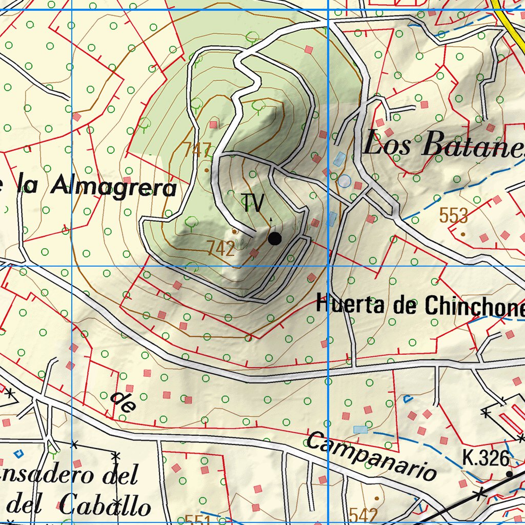 Cabeza del Buey (0806) Map by Instituto Geografico Nacional de Espana ...