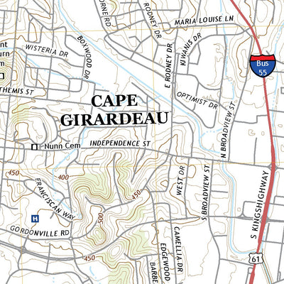 Cape Girardeau, MO (2021, 24000-Scale) Preview 2
