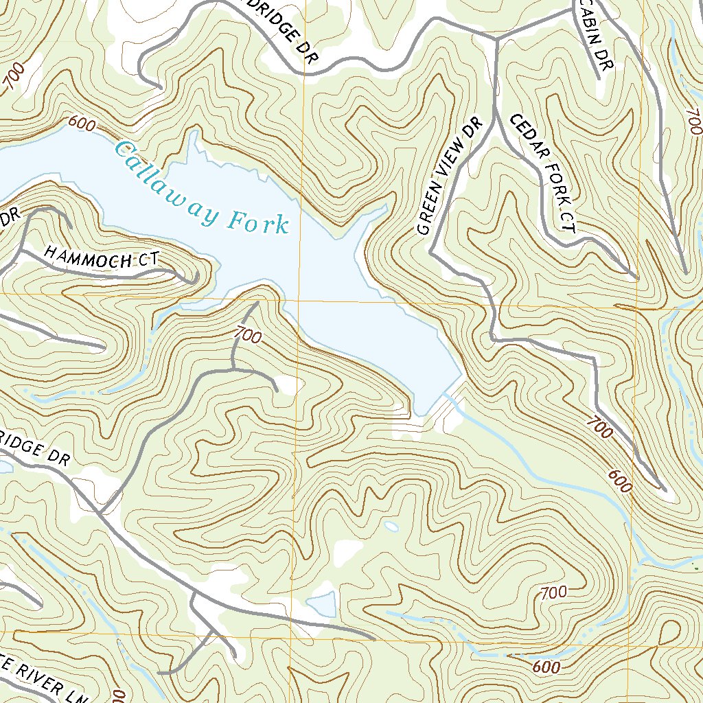 Defienace Map Defiance, MO (2021, 24000-Scale) Map by United States Geological Survey ...