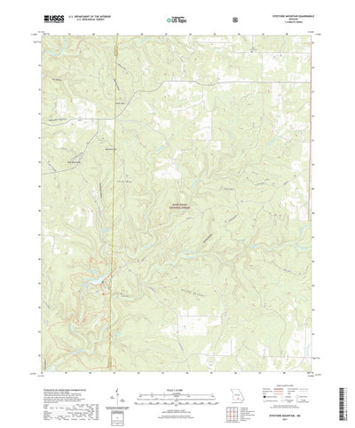 Dyestone Mountain, MO (2021, 24000-Scale) Preview 1